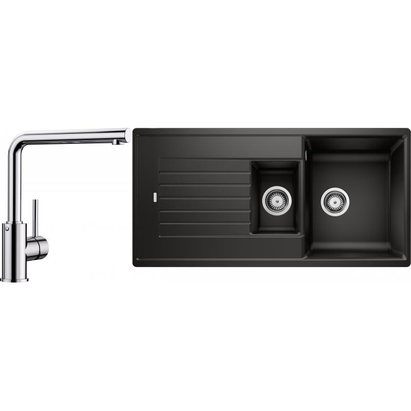 E-shop Set RS Blanco Zia 6 S + Blanco Mila (čierna + chróm)