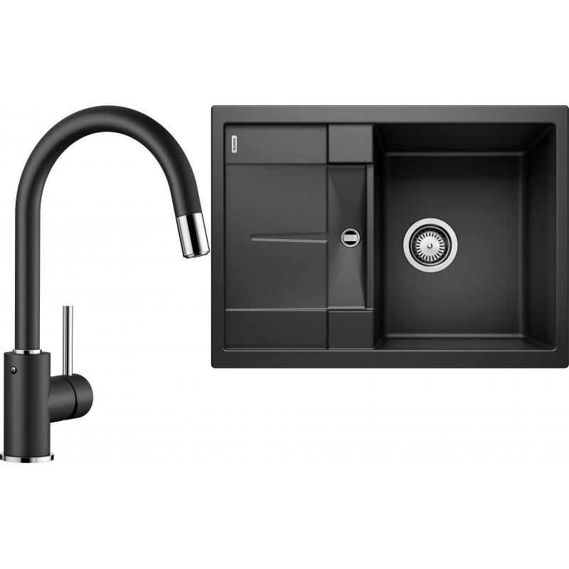E-shop Set RS Blanco Metra 45 S Compact + Blanco Mida-S (čierna + čierna)