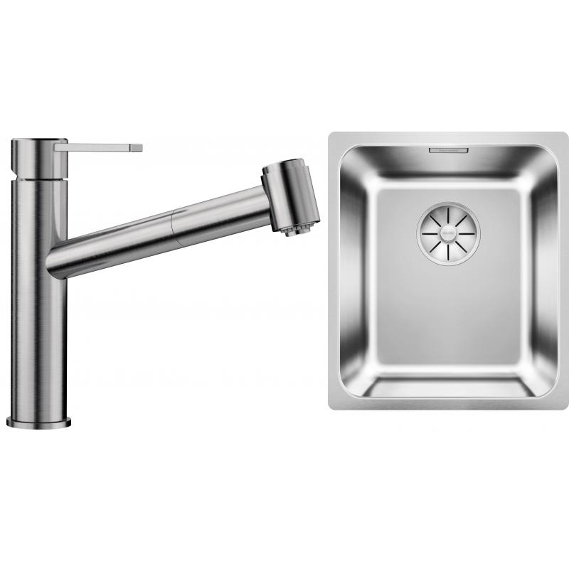 E-shop Set RS Blanco Solis 400-IF + Blanco Ambis-S (leštená nerez + leštená nerez)