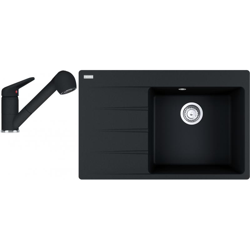 E-shop Set RS Franke Centro CNG 611-78 TL + Franke FC 9547 (vanička na ľavej strane, kašmír + kašmír)