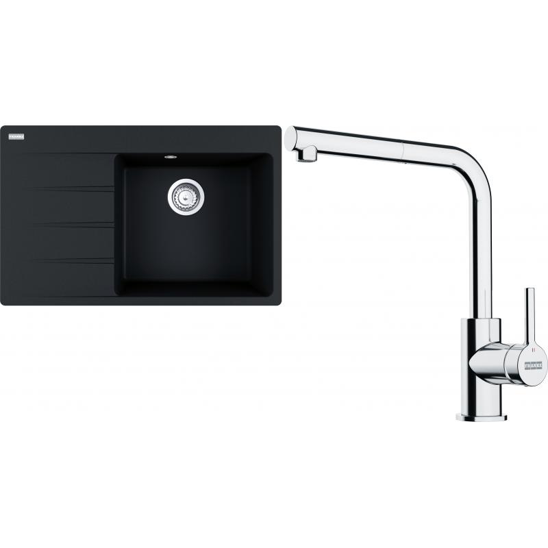 E-shop Set RS Franke Centro CNG 611-78 TL + Franke FS 3235 (vanička na pravej strane, kašmír + chróm)