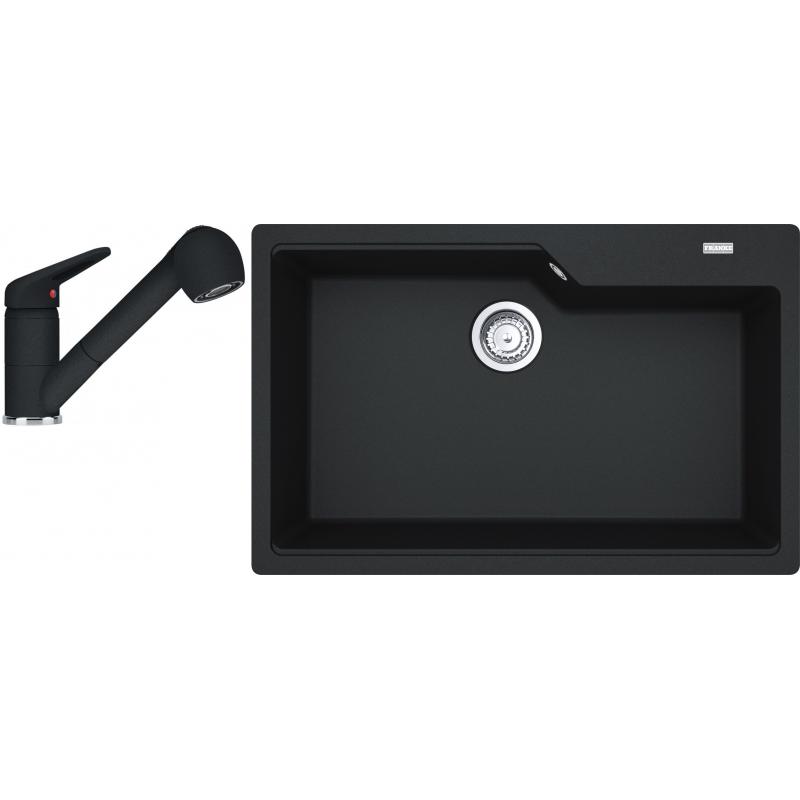 E-shop Set RS Franke Urban UBG 610-78 + Franke FC 9547 (čierna matná + čierna matná)