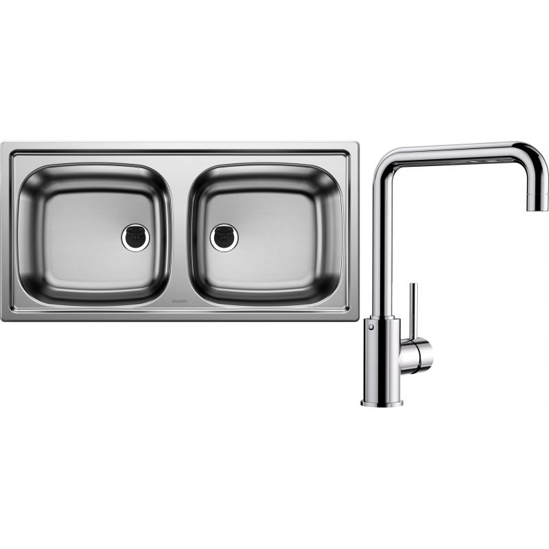 E-shop Set RS Blanco Top EZ 8x4 + Blanco Mili (nerez + chróm)