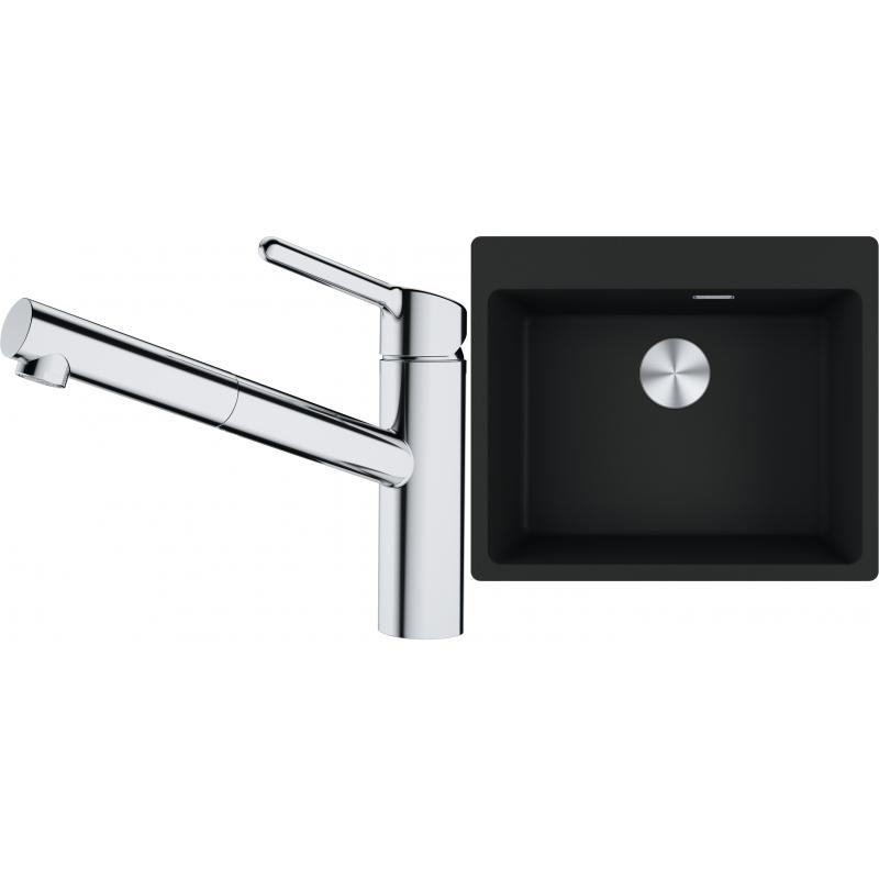 E-shop Set RS Franke MRG 610-54 FTL + Franke FC 3055 Orbit (onyx + chróm)