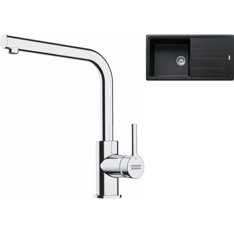 E-shop Set G264 Franke BFG 611 + Franke FS 3230 (čierna matná + chróm)