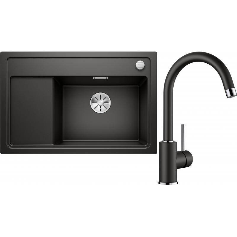 E-shop Set RS Blanco Zenar XL 6 S Compact + Blanco Mida (vanička na pravej strane, biela soft + biela soft)