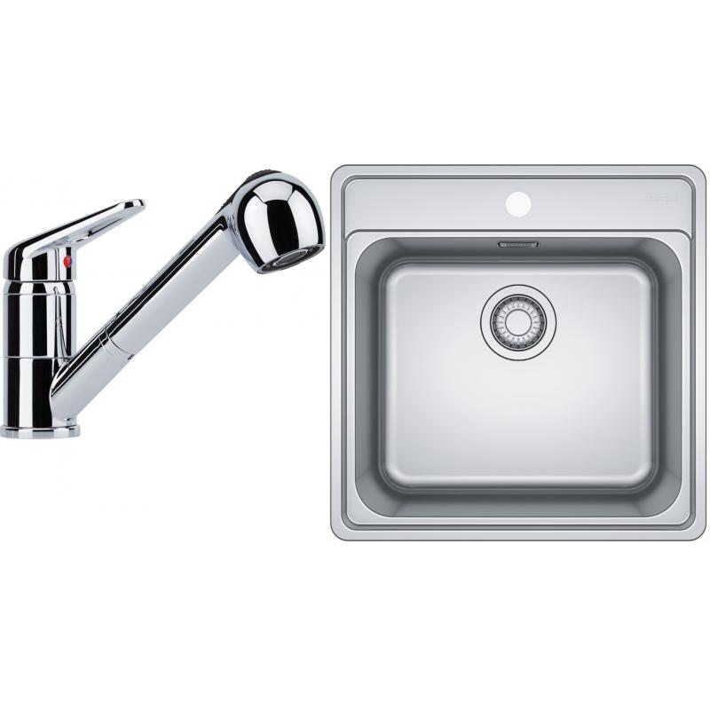 E-shop Set N91 Franke BCX 610-51 + Franke FC 9547 (nerez + chróm)