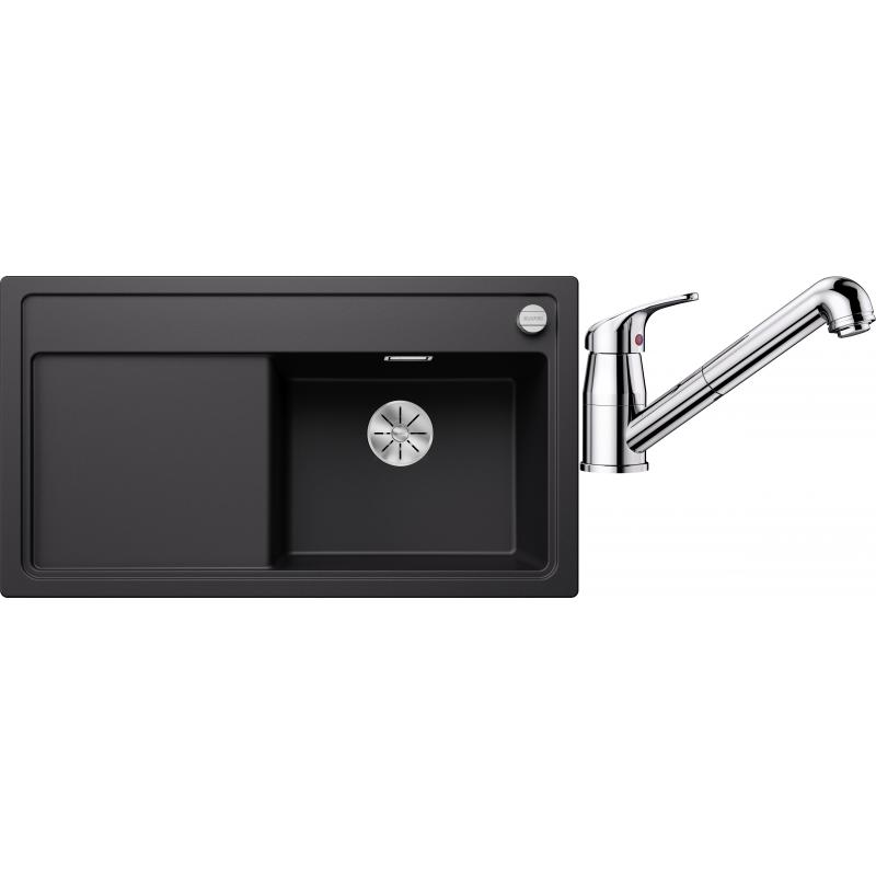 E-shop Set RS Blanco Zenar 5 S + Blanco Daras-S (vanička na pravej strane, biela + chróm)