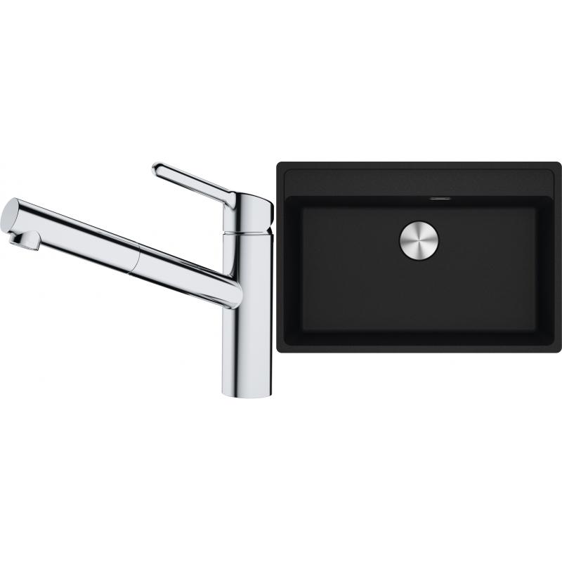 E-shop Set RS Franke Maris MRG 610-72 RTL + Franke FC 3055 Orbit (šedý kameň + chróm)