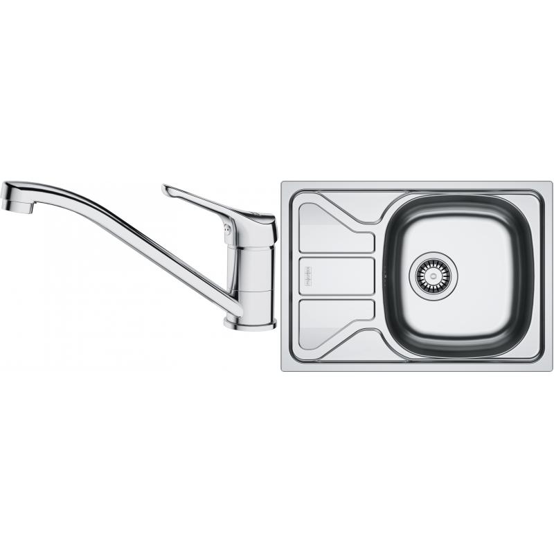 E-shop Set N94 Franke FLN 611-62/44 + Franke FB 250 (nerez + chróm)