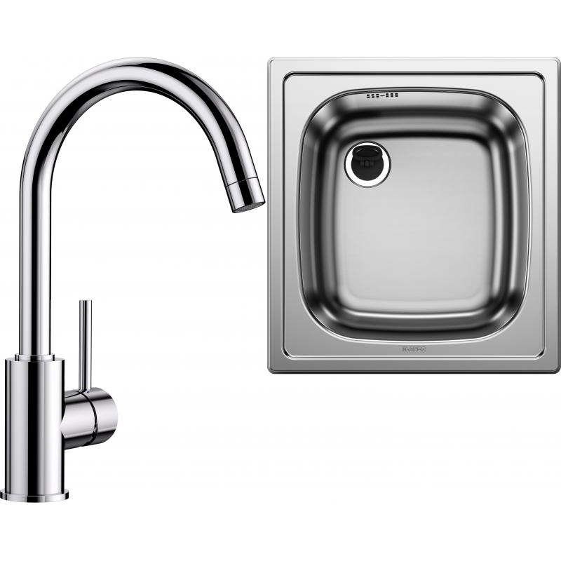 E-shop Set RS Blanco Top EE 4x4 + Blanco Mida (nerez + chróm)