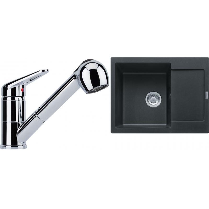 E-shop Set RS Franke Maris MRG 611-62 + Franke FC 9547 (onyx + chróm)