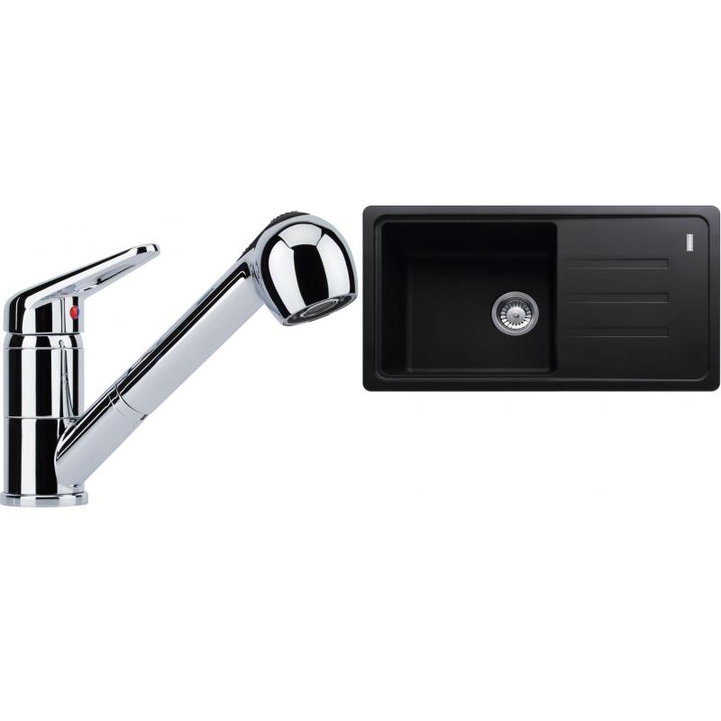 E-shop Set RS Franke Malta BSG 611-78/39 + Franke FC 9547 (onyx + chróm)