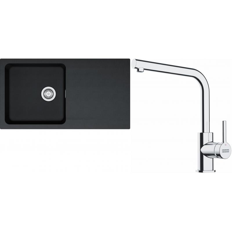 E-shop Set T112 Franke OID 611 + Franke FS 3230 (šedá + chróm)