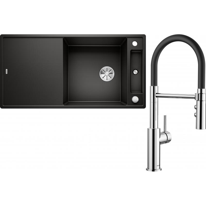 E-shop Set RS Blanco Axia III XL 6 S + Blanco Catris-S Flexo (antracit + chróm/čierna)