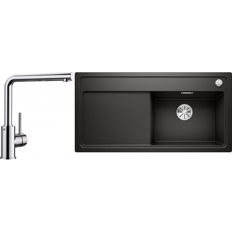 E-shop Set RS Blanco Zenar XL 6 S + Blanco Mila (vanička na ľavej strane, antracit + chróm)