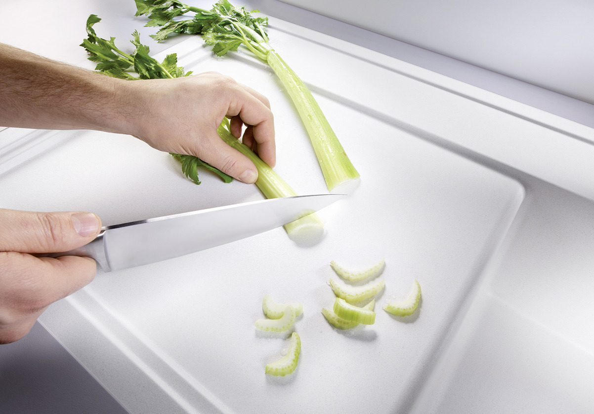 Hygienický a antibakteriálny povrch granitového drezu Blanco SILGRANIT®